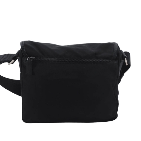 SOLD Prada Tessuto Black Nylon Small Messenger Bag Crossbody Bag Handbag - Picture 2 of 16